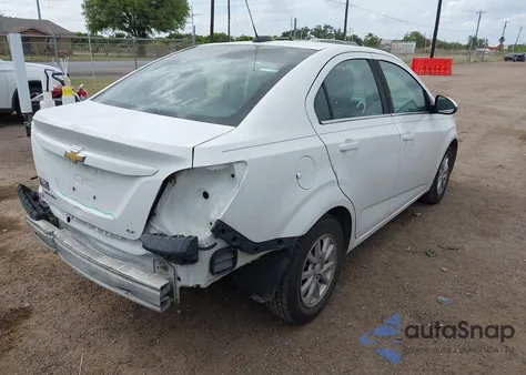 2019 Chevrolet Sonic Lt Auto из США, поврежденный, VIN 1G1JD5SB7K4101755